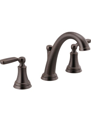 1001 Faucet Woodhurst Yaygın Banyo Bataryası, Yağ Ovuşturdu Bronz Banyo Bataryası 3 Delikli, Banyo L