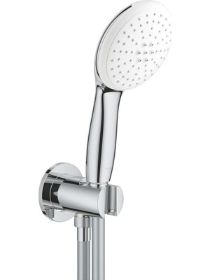 1001 Tempesta 110 Su Çıkış Dirsekli El Duşu Seti 2 Akışlı Rain,jet - 26406003
