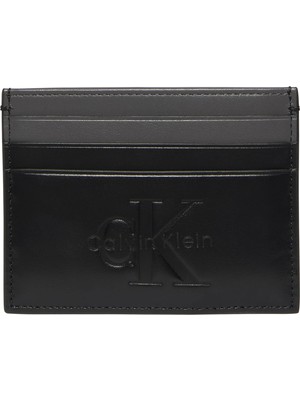 1001 Bold Cardholder Cüzdan Erkek Black Tek Beden