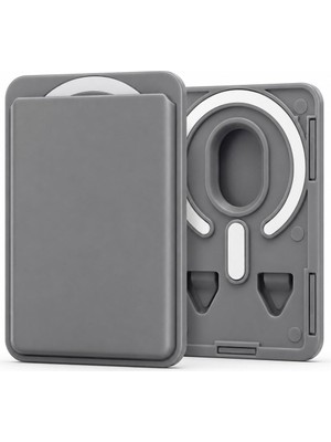 1001 Magsafe Uyumlu Manyetik Kartlık Cüzdan, 2 Kart Kapasiteli Telefon Kartlığı, Güçlü Mıknatıs