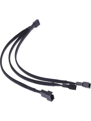 1001 4303 Fan Çoklayıcı Y Pwm Kablosu 4 Pin Switch 3 Pin 3 Port