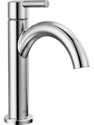 1001 Faucet Nicoli Tek Delikli Banyo Bataryası, Tek Kolu Banyo Bataryası Krom, Banyo Lavabo Bataryası,