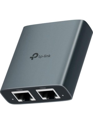 1001 EH210 Gigabit Ethernet Splitter 1 To 2, RJ45 Lan Çoğaltıcı 1000 Mbps, Usb-C Güçlü, Dual Port