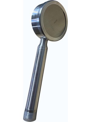 1001 Paslanmaz Inox El Duş Başlığı, Yüksek Basınçlı, Mikro Filtre Sistemli, Kaydırmaz Yüzey