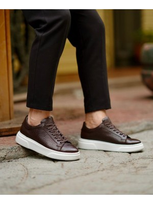 Taşpınar Ayakkabı Taşpınar %100 Hakiki Deri Ortopedik Yazlık Hafif Erkek Rahat Günlük Sneaker 37-50