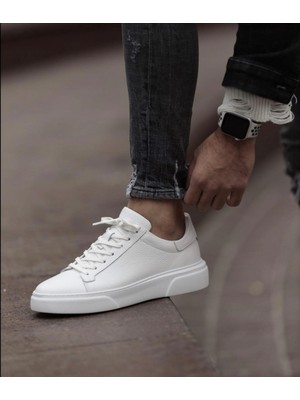 Taşpınar Ayakkabı Taşpınar %100 Hakiki Deri Ortopedik Yazlık Hafif Erkek Rahat Günlük Sneaker 37-50