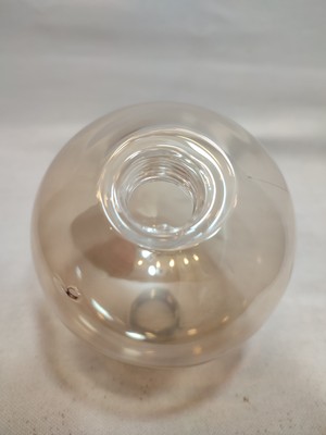 Kuğulu Avize (G.9) Ampule Göre,glob Avize Camı.bal Renkte (Çapı:10.00 Cm) Küre.kendinden Dişli