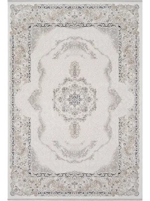 Vivense Koza Mirage Krem Mavi Salon Halısı A3780A, 160X230