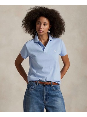 Ralph Lauren Ikonik Klasik Kesim Fileli Polo Tişört 530385
