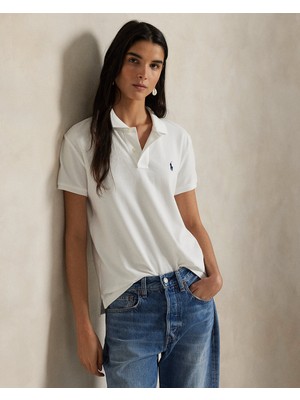 Ralph Lauren Ikonik Klasik Kesim Fileli Polo Tişört 530385