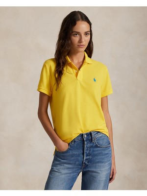 Ralph Lauren Ikonik Klasik Kesim Fileli Polo Tişört 530385