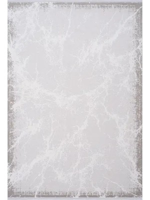 Vivense Koza Luna Krem Gri Oturma Odası Halısı A6051C, 200X290