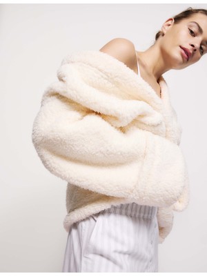 Marks & Spencer Teddy Borg Peluş Sabahlık