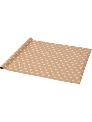 Valor Hediye Paketi Kağıdı, Kahverengi, 3x0.7 M/2.10 M²