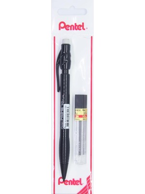 Valor Pentel 0.5 mm Prime Plastik Gövdeli Versatil + 12'li Yedek Uç Set Si̇yah