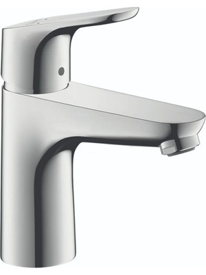 Valor Hansgrohe Focus Modern Yükseltme Kolay Temizlik 1 Saplı 1 7" Uzun Banyo Lavabo Bataryası Krom, 0437