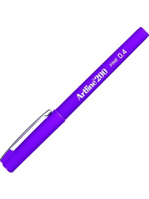 Valor Artline 200N Fine Keçe Uçlu Yazı Kalemi Uç:0,4 Mm, Magenta