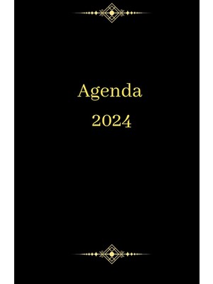 Valor Agenda 2024 Mensuel Avec Calendrier 2024 De 12 Mois De Janvier À Décembre: Avec Liste Des Jours Fér