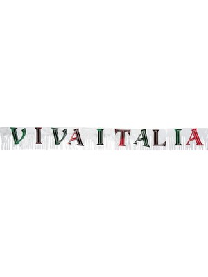 Valor "viva Italia 'metallic Afiş