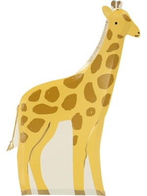 Valor Meri Meri - Giraffe Plates - Zürafa Tabaklar - 8'li