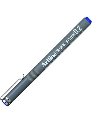 Valor Artline Drawing System 0.2 Çizim Kalemi Uç:0,2 Mm, Mavi