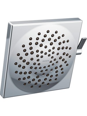 Valor (2.5 Gpm, Chrome) - Moen S6345 Velocity Two-Function 20CM - 1.3cm Diameter Spray Rainshower Showerh