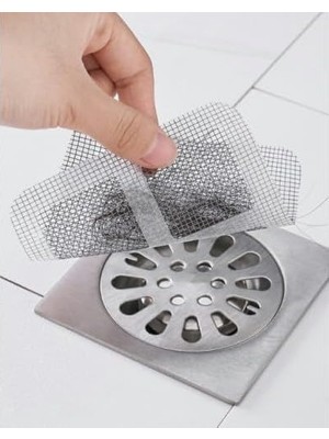 Valor 10 Adet Banyo Gider Süzgeci Saç Yakalayıcı Süzgeç Banyo Duş Gider Tıkanık Önleyici Süzgeç
