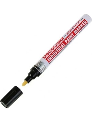 Valor Marvy 728 Industrıal Paint Markör Su ve Isıya Dayanıklı Black