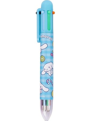 Valor Miniso Sanrio Lisanslı 6 Renkli Çoklu Kalem (0,8mm) - Cinnamoroll