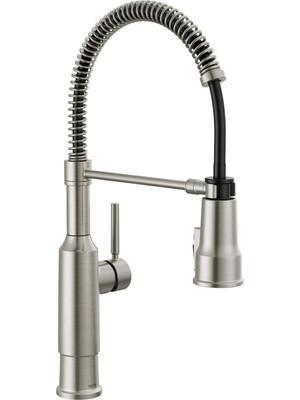Valor Delta Faucet Theodora Pull Down Püskürtücülü Mutfak Bataryası, Ticari Mutfak Lavabo Bataryası, Mutf