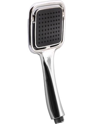 Valor BADEM10 Duş Seti Banyo Duş Başlığı Seti Fiskiyesi Telefonu Kare Başlık Metal Hortum Siyah