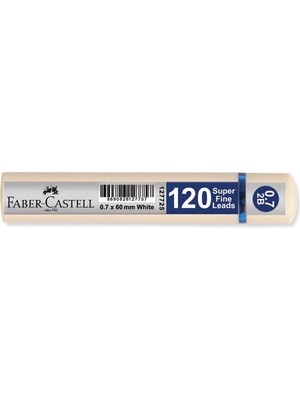 Valor Faber-Castell 5090127725000 Grip Min 0.7 2b 60MM, 120'LI Beyaz Tüp