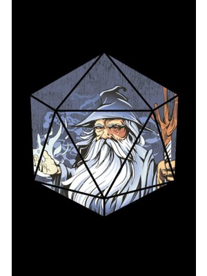 Valor Mago De Fantasía D20 - Cuaderno Para Frikis: Cuaderno Din A5 (6x9) Para Entusiastas De Los Juegos D