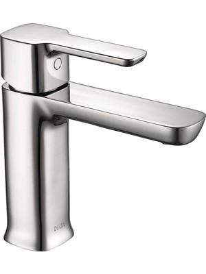 Valor Delta Faucet Modern Tek Delikli Banyo Bataryası, Tek Saplı Banyo Bataryası Krom, Banyo Lavabo Batar