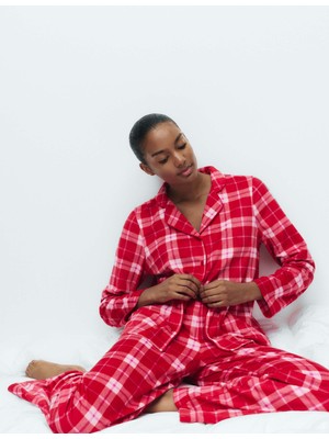 Marks & Spencer Desenli Pijama Takımı