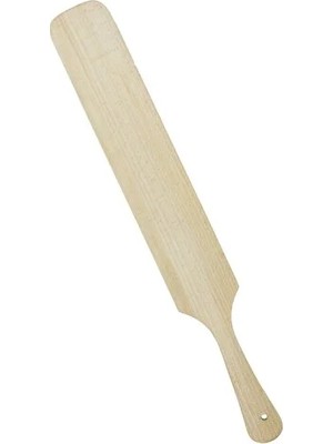 CATEKSSS Ahşap Yufka Çevirme 44 cm Paslanmaz Çelik Çok Renkli