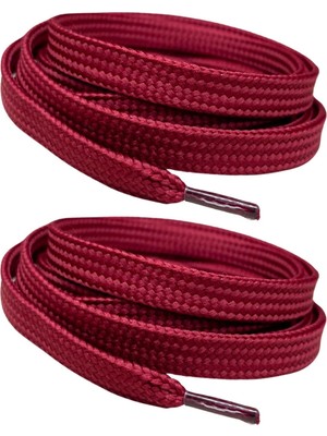 1001 Palspor 120 cm Yassı Sneaker Ayakkabı Bağcığı, Çift Katmanlı Örgülü Günlük, Spor, Nike