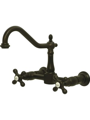 1001 KS1245AX Miras Köprüsü Mutfak Bataryası, 8-1/2 ", Yağ Ovuşturdu Bronz