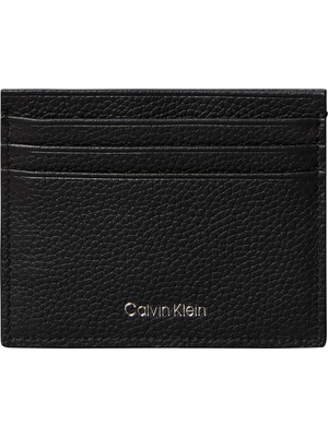 1001 Erkek Foıl Emboss Ew Card Case Kart Tutucu Black Tek Beden