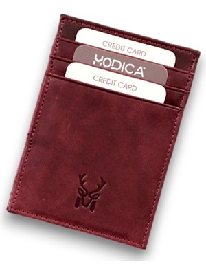 1001 Modica® Lotus - Hakiki Deri Rfıd Korumalı Sihirbaz Cüzdan