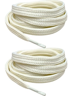 1001 Palspor 120 cm Yassı Sneaker Ayakkabı Bağcığı, Çift Katmanlı Örgülü Günlük, Spor, Nike