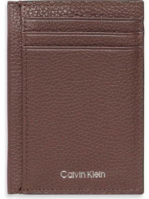 1001 Foil Emboss Ns Card Case Erkek Cüzdan Kahverengi Tek Beden
