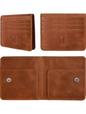 1001 Sazara – Hakiki Deri Süper Ince Minimalist Cüzdan, Modern Tasarım, Gündelik Kullanım, Slim K