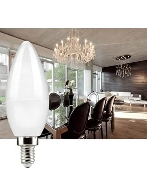 CATEKSSS 7W Ledli Buji Ampul E14 Duylu 3200K Gün Işığı CT-4079