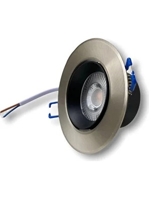 CATEKSSS CT-5252 7W Akik LED Spot Lamba Gömme Tavan Şık Tavan Aydınlatma 3200K Günışığı