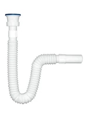 CATEKSSS 150CM Uzun Körüklü Lavabo-Evye Sifonu