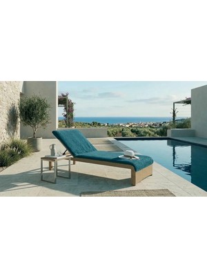 1001 KOBEHOME%100 Pamuk Şezlong Havlusu Koyu Yeşil 75X200 cm