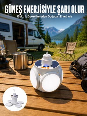 Epilons 5 Kanatlı Solar Lamba Yeni Nesil