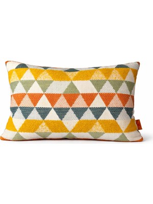 1001 Geo Outdoor Dekoratif Yastık 35X50 cm – Suya Dayanıklı, Solmaya Dayanıklı Kumaş, Dolgulu Bah
