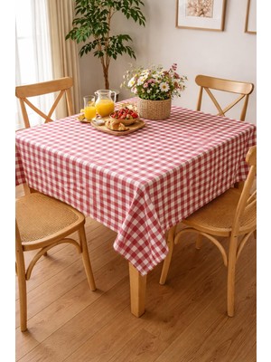 1001 Pötikare Pamuklu Masa Örtüsü Sofra Bezi 160X170 cm - Balkon, Bahçe, Mutfak, Piknik Için